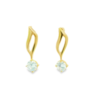 Illume 18k Gold Plated Sterling Silver Earrings